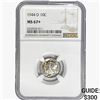 Image 1 : 1944-D Mercury Silver Dime NGC MS67+
