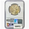 Image 2 : 1925 Stone Mountain Half Dollar NGC MS66
