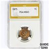 Image 1 : 1875 Indian Head Cent PGA MS63