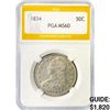 Image 1 : 1834 Capped Bust Half Dollar PGA MS60