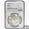 Image 1 : 1882-CC Morgan Silver Dollar NGC MS65