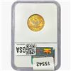 Image 2 : 1903 $5 Gold Half Eagle NGC MS61