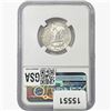 Image 2 : 1950-D Washington Silver Quarter NGC MS66+
