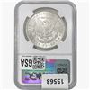 Image 2 : 1883-CC Morgan Silver Dollar NGC MS65