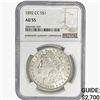 Image 1 : 1892-CC Morgan Silver Dollar NGC AU55