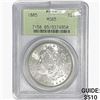 Image 1 : 1885 Morgan Silver Dollar PCGS MS65