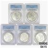 Image 1 : 1921 [5] Morgan Silver Dollar PCGS MS63/64