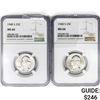 Image 1 : 1948-S [2] Washington Silver Quarter NGC MS66
