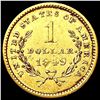 Image 2 : 1849 Rare Gold Dollar CLOSELY UNCIRCULATED