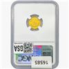 Image 2 : 1856 Rare Gold Dollar NGC AU55 Slanted 5