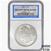 Image 1 : 1885-O Morgan Silver Dollar NGC BU