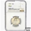 Image 1 : 1937 Washington Silver Quarter NGC PF61