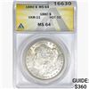 Image 1 : 1880 Morgan Silver Dollar ANACS MS64 VAM-11