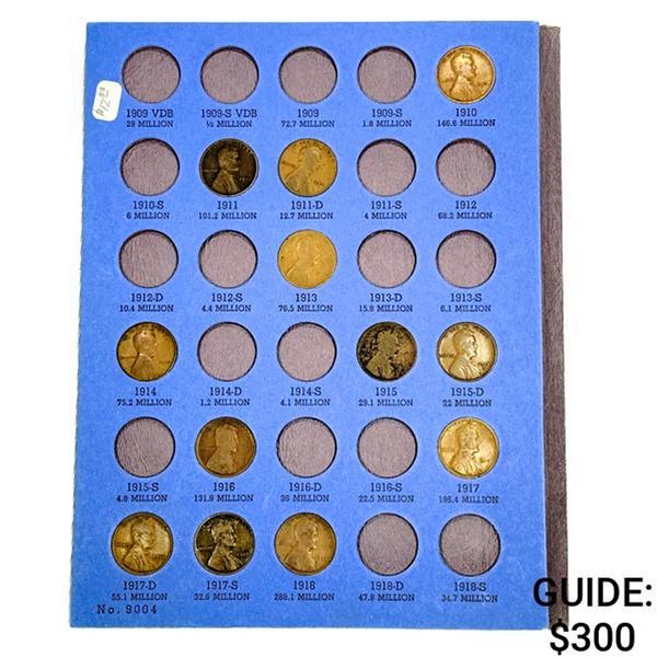 1909-1995 Lincoln and Jefferson Books [187 Coins]