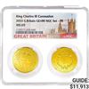 Image 1 : 2023 King Charles III Coronation 2oz Gold Set NGC