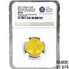 Image 1 : 2023 G.B Â£25 1/4oz. Gold NGC MS66 QEII OBV 453rd