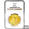 Image 1 : 1925 $20 Gold Double Eagle NGC MS64