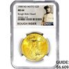 Image 1 : 1908 No Motto $20 Gold Double Eagle NGC MS64 Rough