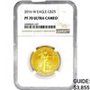 Image 1 : 2016-W US 1/2oz Gold $25 Eagle NGC PF70 Ultra CAME