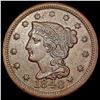 Image 1 : 1848 Braided Hair Large Cent CLOSELY UNCIRCULATED
