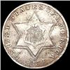 Image 1 : 1854 Silver Three Cent CLOSELY UNCIRCULATED