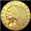 Image 1 : 1909 $5 Gold Half Eagle CLOSELY UNCIRCULATED