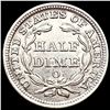 Image 2 : 1858-O Seated Liberty Half Dime UNCIRCULATED