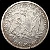 Image 2 : 1874 Arws Seated Liberty Half Dollar NICELY CIRCUL