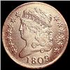 Image 1 : 1809 Classic Head Half Cent CLOSELY UNCIRCULATED