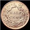 Image 2 : 1809 Classic Head Half Cent CLOSELY UNCIRCULATED