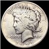 Image 1 : 1921 Silver Peace Dollar NICELY CIRCULATED