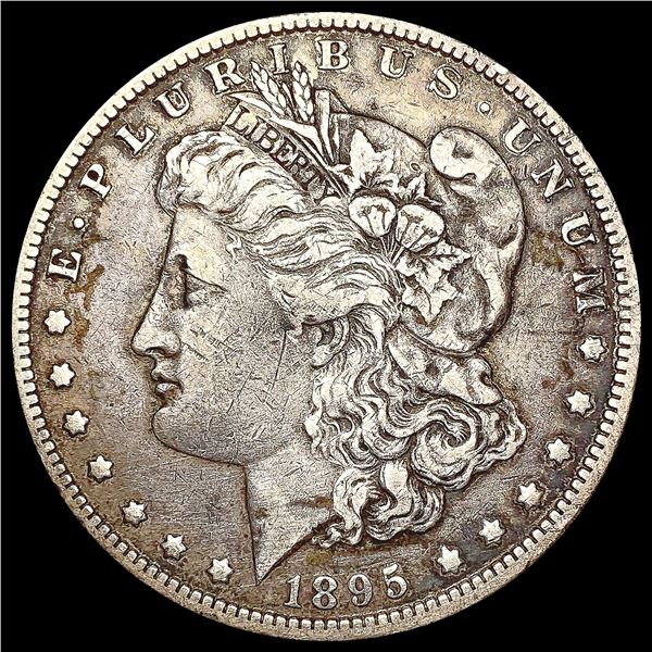 1895-O Morgan Silver Dollar LIGHTLY CIRCULATED