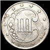 Image 2 : 1852 Silver Three Cent CLOSELY UNCIRCULATED