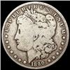 Image 1 : 1890-CC Morgan Silver Dollar LIGHTLY CIRCULATED