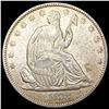 Image 1 : 1873 Seated Liberty Half Dollar CLOSELY UNCIRCULAT