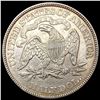 Image 2 : 1873 Seated Liberty Half Dollar CLOSELY UNCIRCULAT