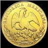 Image 2 : 1863 Mexico .7615oz Gold 8 Escudos NICELY CIRCULAT