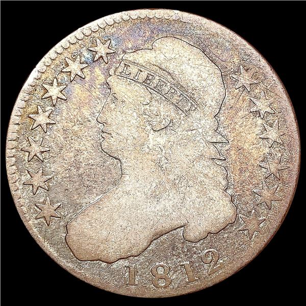 1812 Capped Bust Half Dollar NICELY CIRCULATED