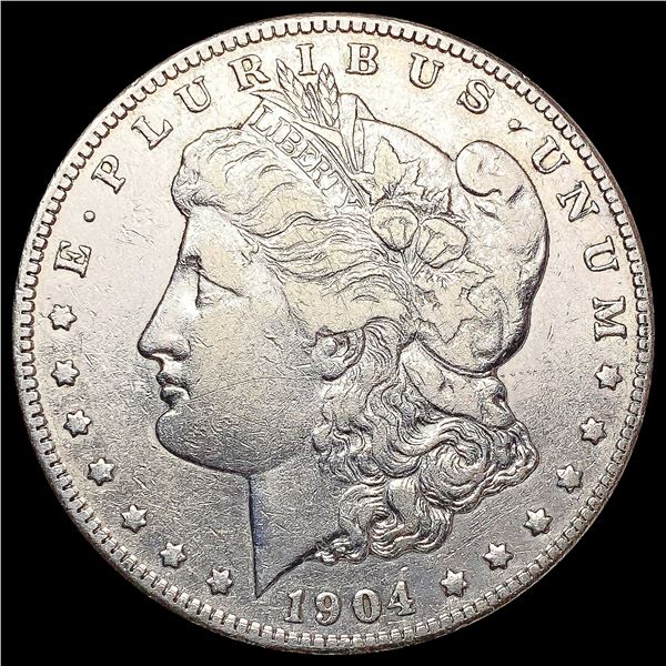 1904-S Morgan Silver Dollar NEARLY UNCIRCULATED