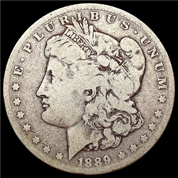 1889-CC Morgan Silver Dollar NICELY CIRCULATED