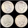 Image 1 : [4] Peace Silver Dollars [1926-S, 1926-D, 1926, 19