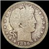 Image 1 : 1896-O Barber Quarter NICELY CIRCULATED