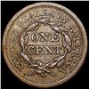 Image 2 : 1857 Braided Hair Large Cent CLOSELY UNCIRCULATED