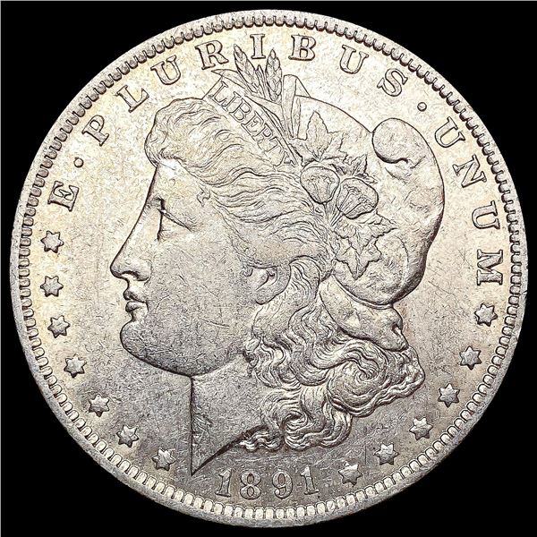 1891-O Morgan Silver Dollar CLOSELY UNCIRCULATED