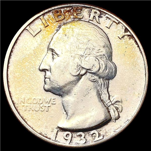 1932-D Washington Silver Quarter CLOSELY UNCIRCULA