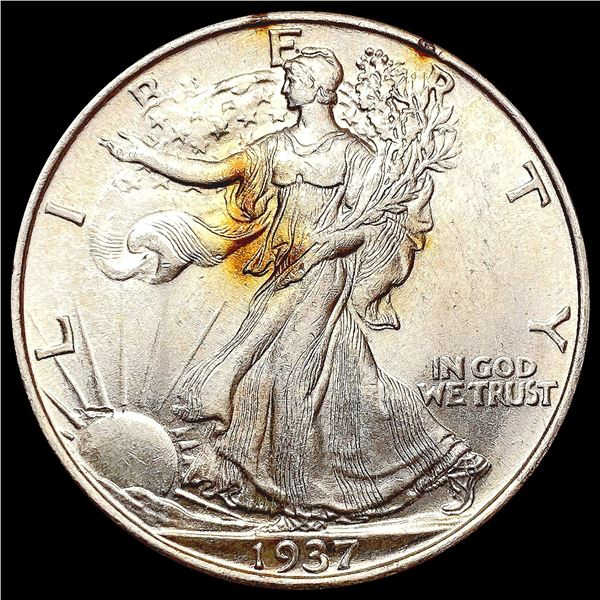 1937 Walking Liberty Half Dollar GEM BU