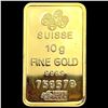 Image 1 : Suisse 10g Gold Bar UNCIRCULATED