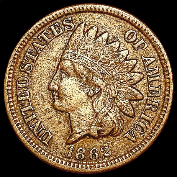 1862 Indian Head Cent LIGHTLY CIRCULATED