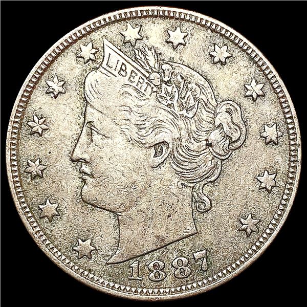 1887 Liberty Victory Nickel CLOSELY UNCIRCULATED