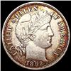 Image 1 : 1892 Barber Dime CHOICE AU